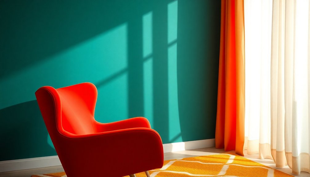 färgers påverkan i design